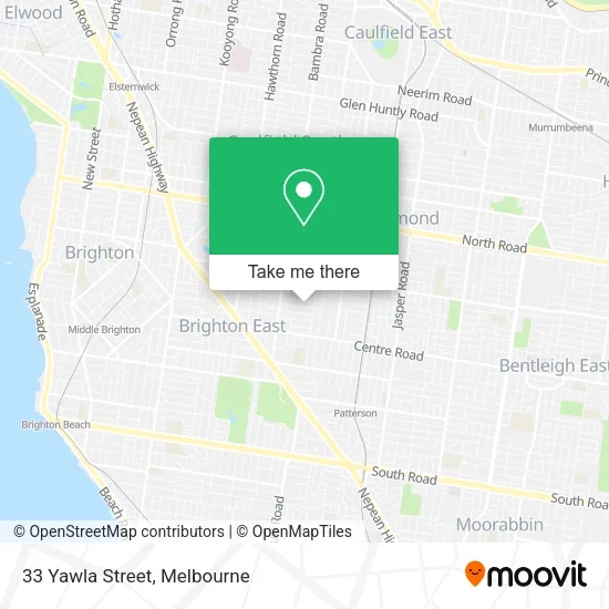 33 Yawla Street map