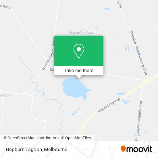Hepburn Lagoon map