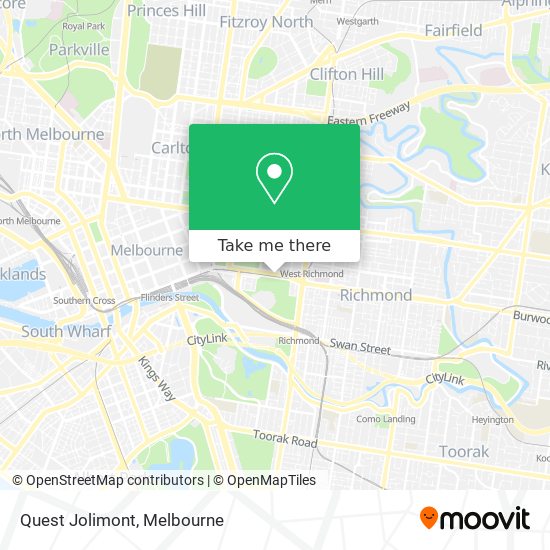 Mapa Quest Jolimont