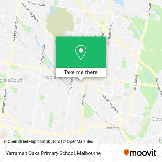 Yarraman Oaks Primary School map