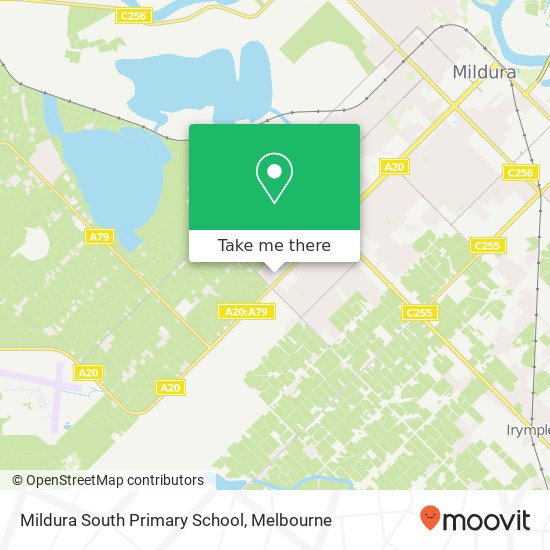 Mildura South Primary School map