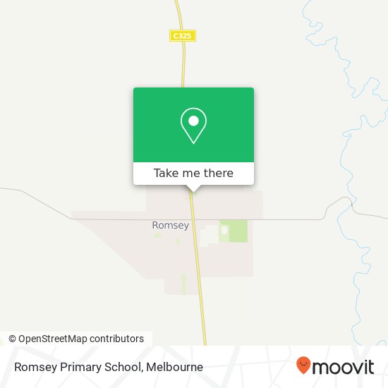 Romsey Primary School map