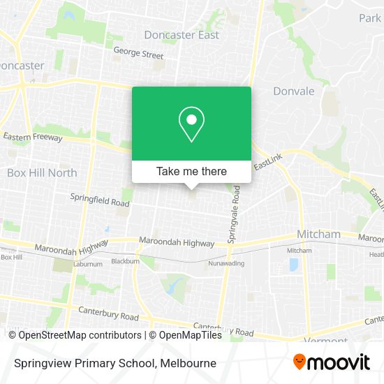 Springview Primary School map