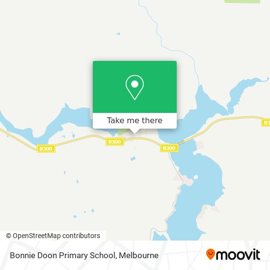Mapa Bonnie Doon Primary School