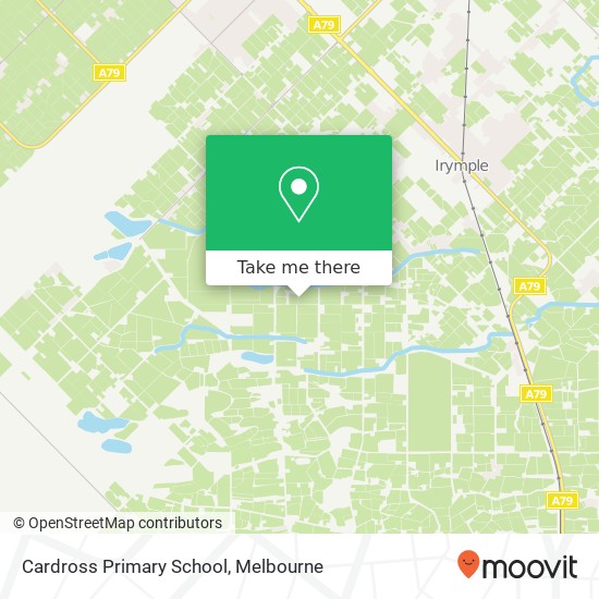 Cardross Primary School map