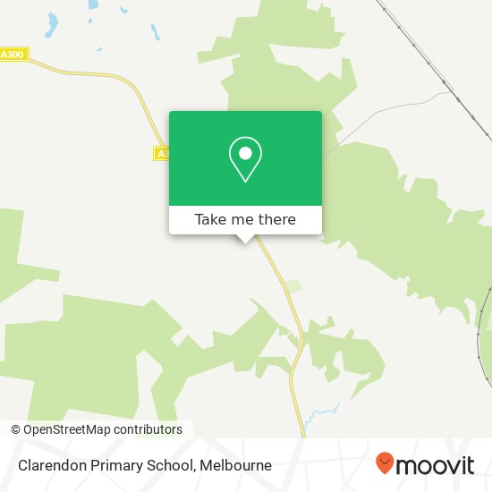 Clarendon Primary School map