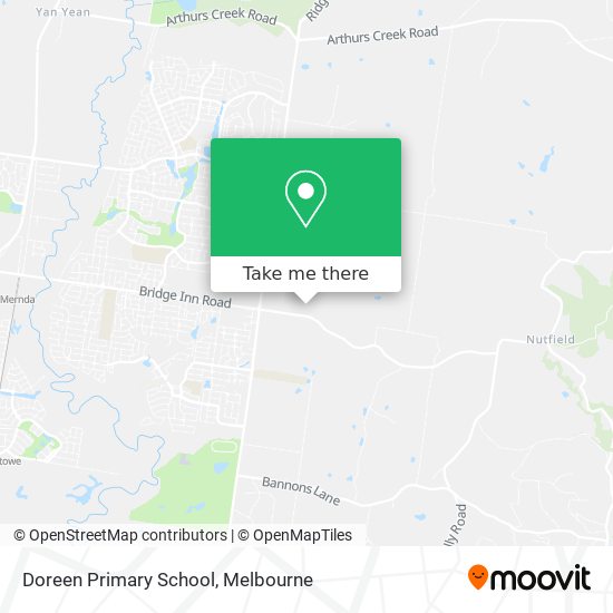Doreen Primary School map