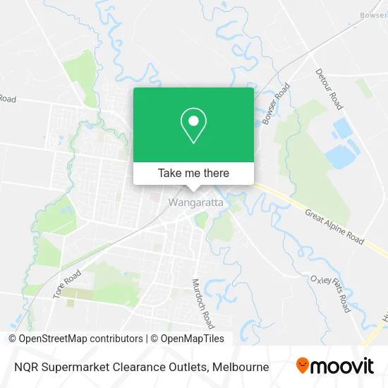 NQR Supermarket Clearance Outlets map