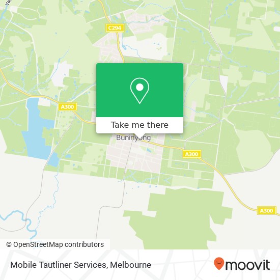 Mobile Tautliner Services map