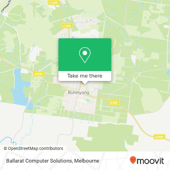 Ballarat Computer Solutions map