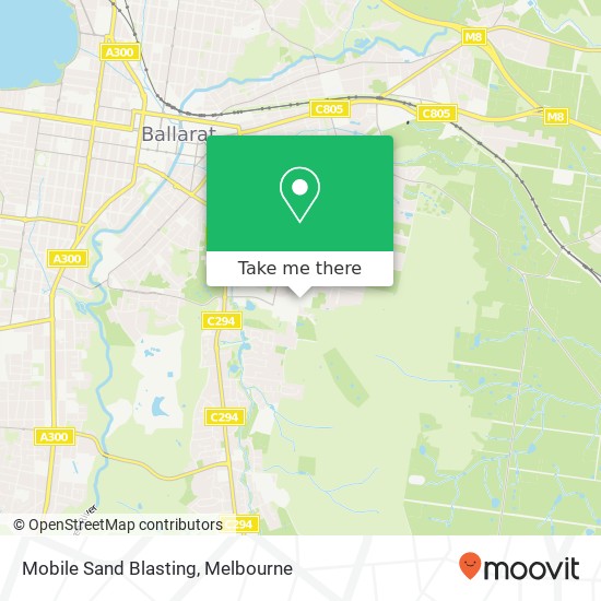 Mobile Sand Blasting map