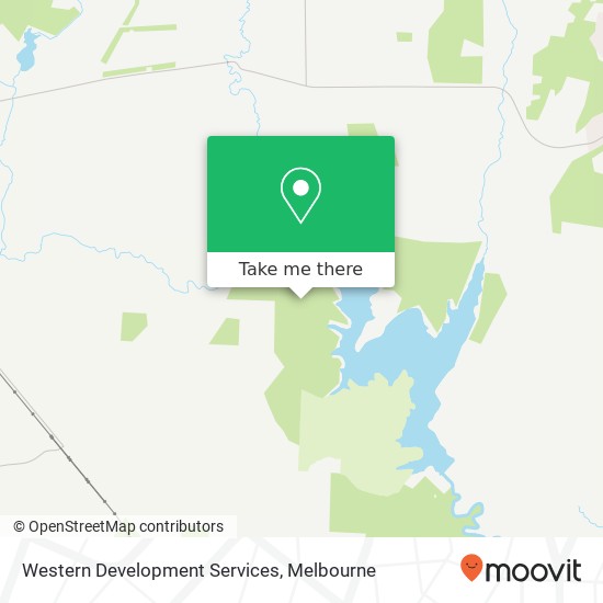 Western Development Services map