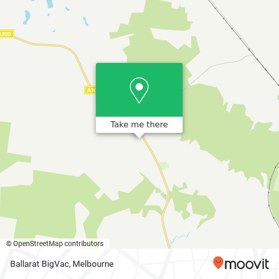 Ballarat BigVac map