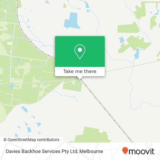 Davies Backhoe Services Pty Ltd map