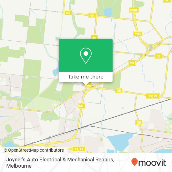 Joyner's Auto Electrical & Mechanical Repairs map