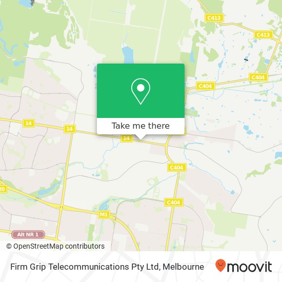 Firm Grip Telecommunications Pty Ltd map