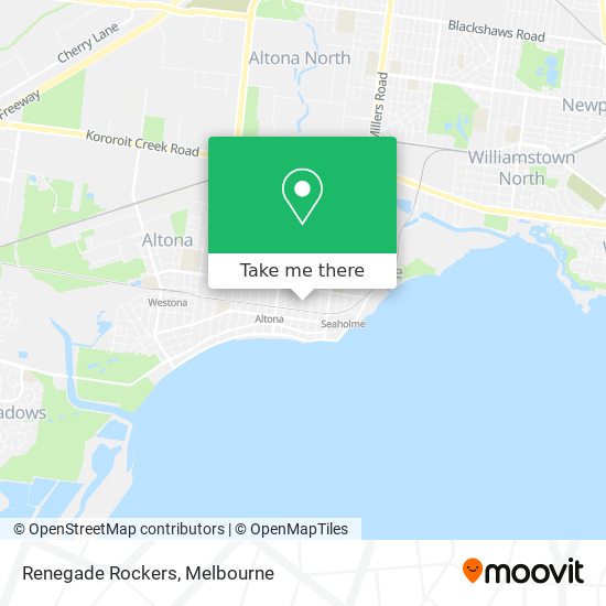 Renegade Rockers map