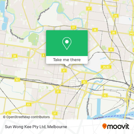 Sun Wong Kee Pty Ltd map