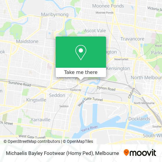 Michaelis Bayley Footwear (Homy Ped) map