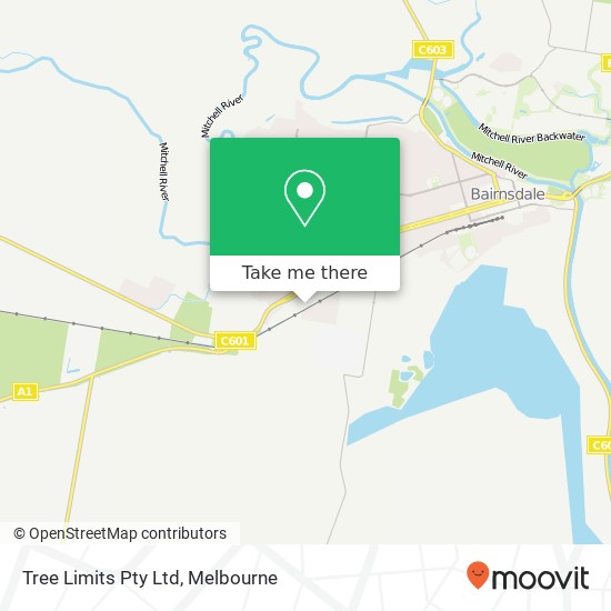 Tree Limits Pty Ltd map