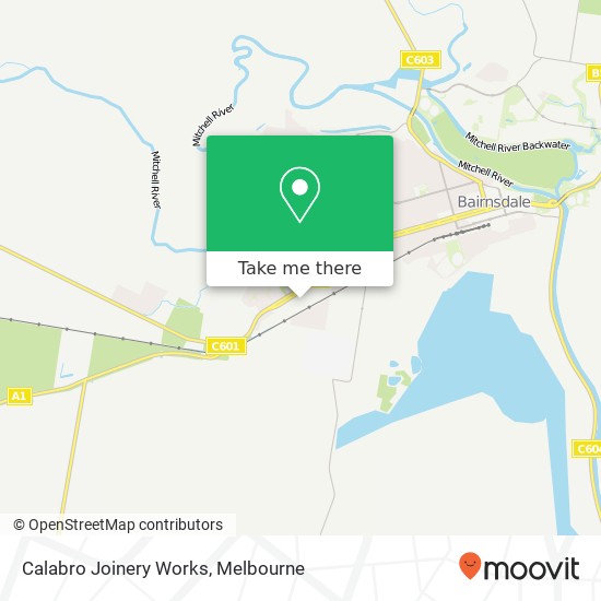 Calabro Joinery Works map