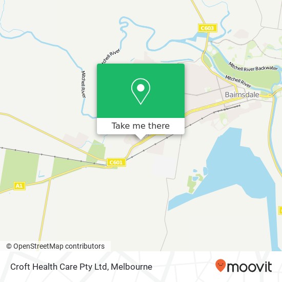 Croft Health Care Pty Ltd map