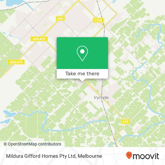 Mildura Gifford Homes Pty Ltd map