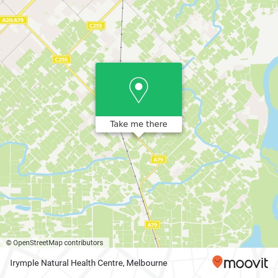 Irymple Natural Health Centre map