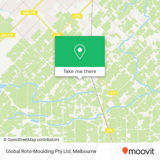 Global Roto-Moulding Pty Ltd map