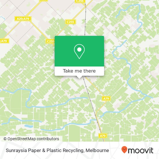 Mapa Sunraysia Paper & Plastic Recycling