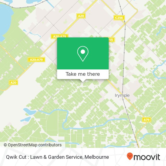 Qwik Cut : Lawn & Garden Service map