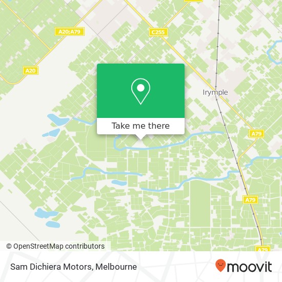 Sam Dichiera Motors map