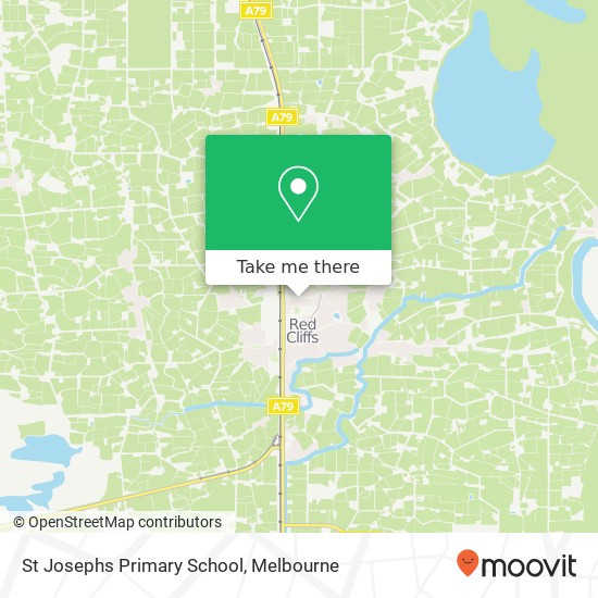 St Josephs Primary School map