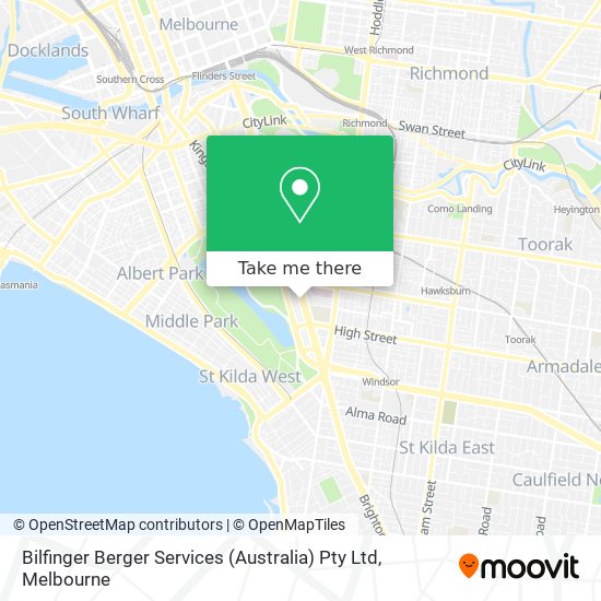 Bilfinger Berger Services (Australia) Pty Ltd map