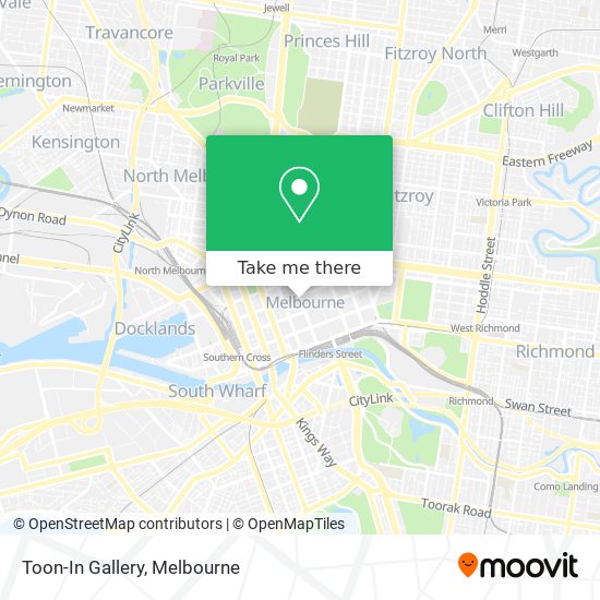 Toon-In Gallery map