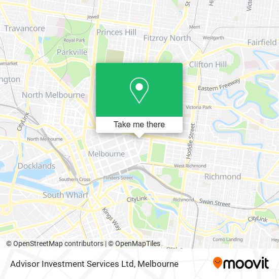 Advisor Investment Services Ltd map