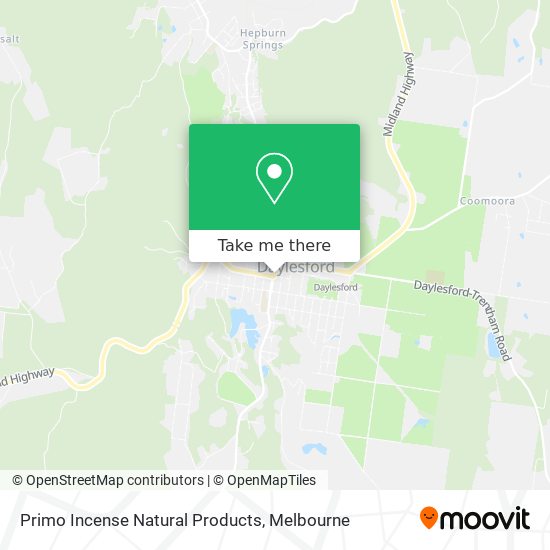 Primo Incense Natural Products map