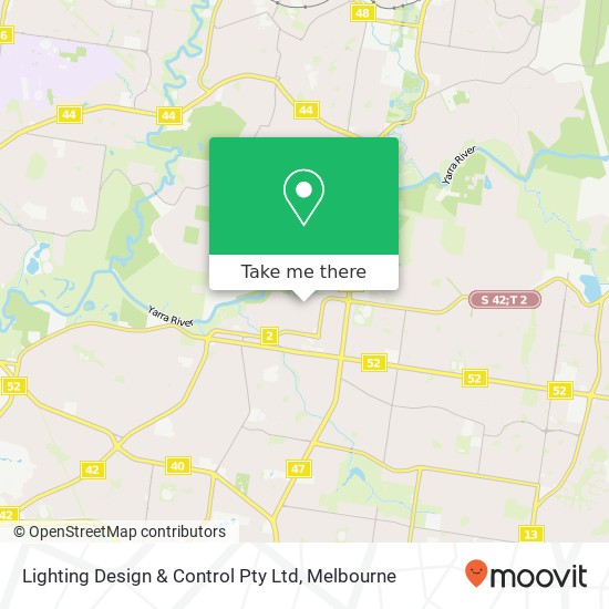 Lighting Design & Control Pty Ltd map