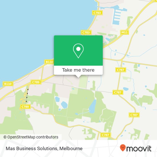 Mas Business Solutions map