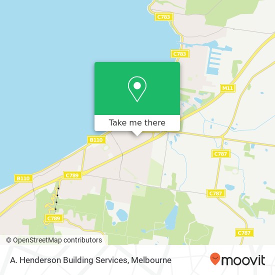 Mapa A. Henderson Building Services