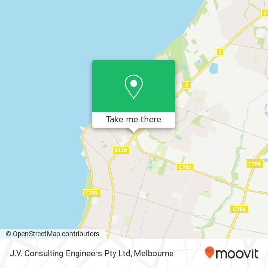 J.V. Consulting Engineers Pty Ltd map