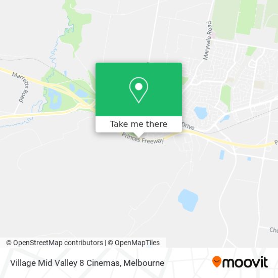 Village Mid Valley 8 Cinemas map