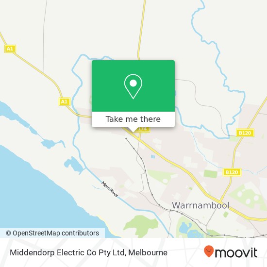 Middendorp Electric Co Pty Ltd map
