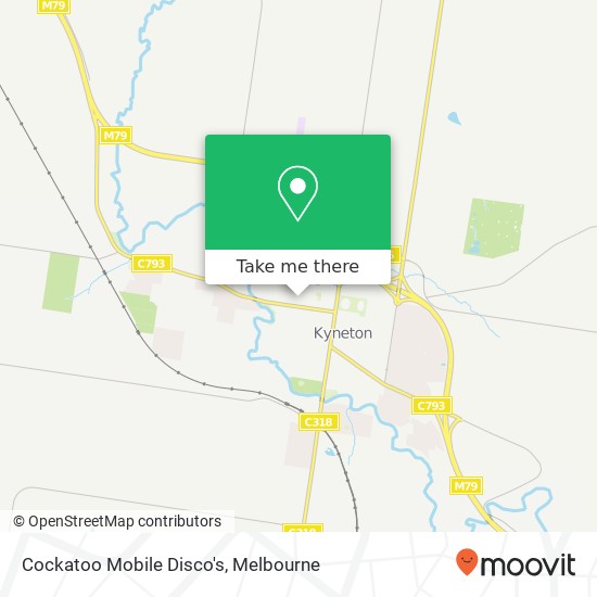 Cockatoo Mobile Disco's map