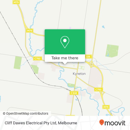 Cliff Dawes Electrical Pty Ltd map