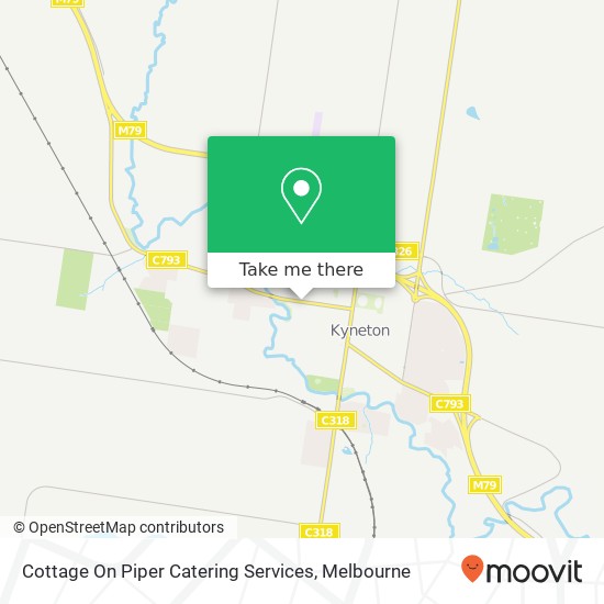 Cottage On Piper Catering Services map