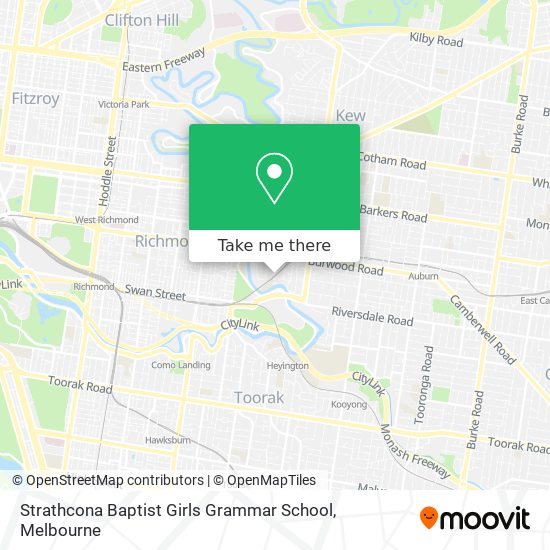 Strathcona Baptist Girls Grammar School map