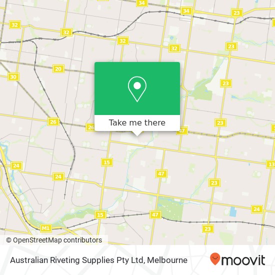 Australian Riveting Supplies Pty Ltd map