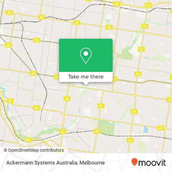 Ackermann Systems Australia map