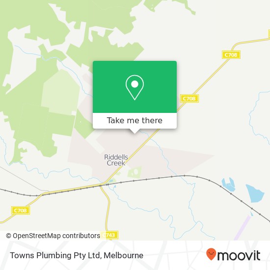 Towns Plumbing Pty Ltd map